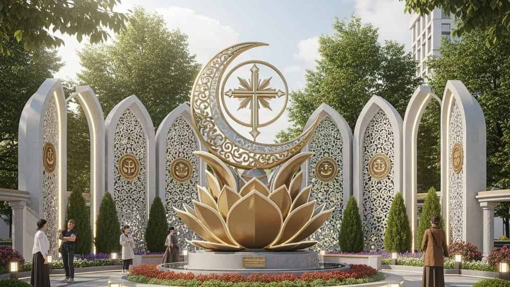 المانهای مذهبی با طراحی مدرن و اصیل سیما منظر توس تولید کننده مجسمه در مشهد