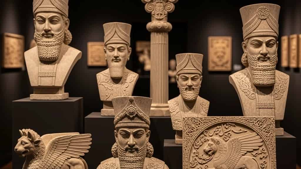 مجسمه های سنتی زیبا و ماندگار  تولید و نصب تخصصی توسط سیما منظر توس در مشهد