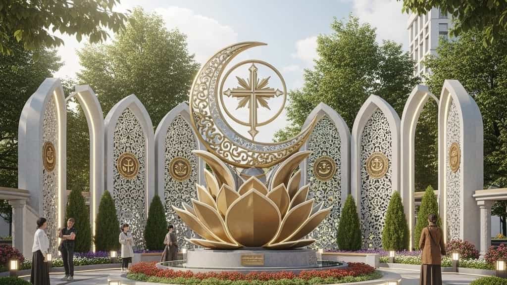 المانهای مذهبی با طراحی مدرن و اصیل سیما منظر توس تولید کننده مجسمه در مشهد